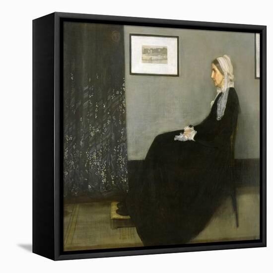 Whistler’s Mother, 1871-James Abbott McNeill Whistler-Framed Stretched Canvas