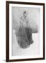 Whistler's Mother, 19th Century-James Abbott McNeill Whistler-Framed Giclee Print