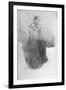 Whistler's Mother, 19th Century-James Abbott McNeill Whistler-Framed Giclee Print