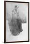 Whistler's Mother, 19th Century-James Abbott McNeill Whistler-Framed Giclee Print