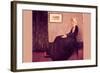 Whistler's Mother-James Abbott McNeill Whistler-Framed Art Print