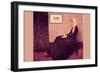 Whistler's Mother-James Abbott McNeill Whistler-Framed Premium Giclee Print