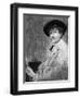 Whistler Self-Portrait-null-Framed Art Print