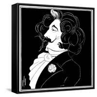 Whistler-Aubrey Beardsley-Framed Stretched Canvas