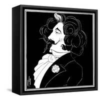 Whistler-Aubrey Beardsley-Framed Stretched Canvas