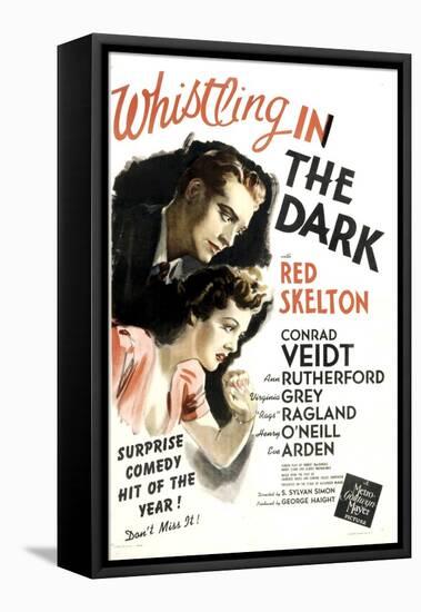Whistling in the Dark, 1941-null-Framed Stretched Canvas