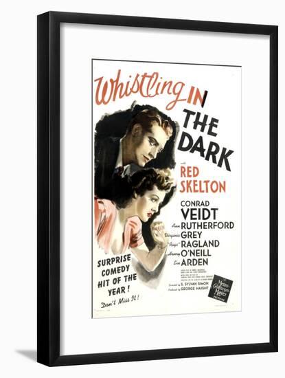 Whistling in the Dark, 1941-null-Framed Art Print