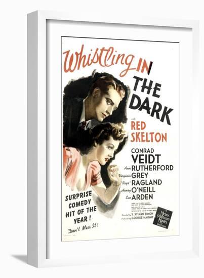 Whistling in the Dark, 1941-null-Framed Art Print