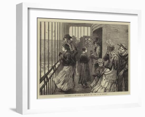 Whit-Monday in the Clouds, a Sketch in the Cage of the Monument-William Bazett Murray-Framed Giclee Print