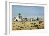 Whitaker in the Tunisian Sahara-Francesco Lojacono-Framed Giclee Print