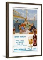 Whitbread's Pale Ale Ashore or Afloat, the Best Summer Beverage-null-Framed Art Print