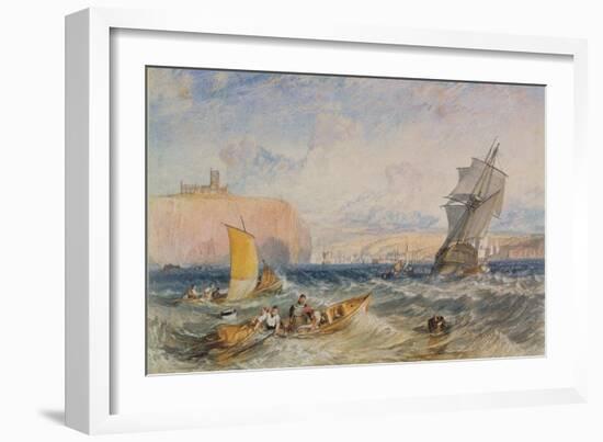 Whitby, 1824-J. M. W. Turner-Framed Giclee Print