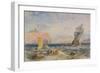 Whitby, 1824-J. M. W. Turner-Framed Giclee Print