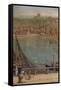 'Whitby', 19th-20th century, (1935)-Albert Goodwin-Framed Stretched Canvas