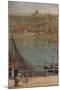 'Whitby', 19th-20th century, (1935)-Albert Goodwin-Mounted Giclee Print