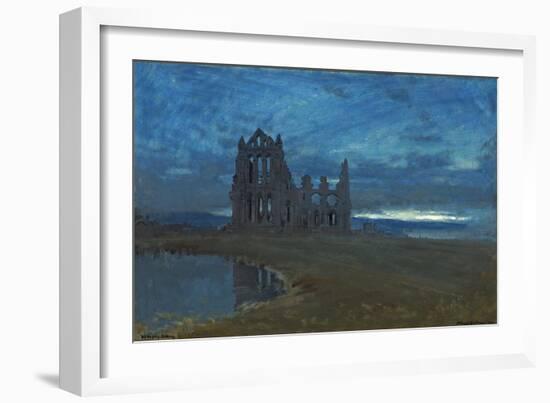 Whitby Abbey, 1900-Albert Goodwin-Framed Giclee Print