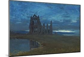 Whitby Abbey, 1900-Albert Goodwin-Mounted Giclee Print