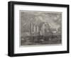 Whitby Abbey, from the Churchyard, in the Exhibition of the Society of Painters in Water Colours-George Haydock Dodgson-Framed Giclee Print