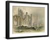 Whitby Abbey from the North-East-William Richardson-Framed Giclee Print