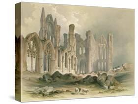 Whitby Abbey from the North-East-William Richardson-Stretched Canvas