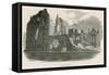 Whitby Abbey, from the West-Alexander Francis Lydon-Framed Stretched Canvas