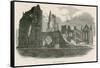 Whitby Abbey, from the West-Alexander Francis Lydon-Framed Stretched Canvas