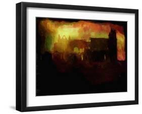 Whitby Abbey - Sunset-Mark Gordon-Framed Giclee Print