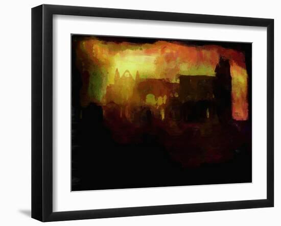 Whitby Abbey - Sunset-Mark Gordon-Framed Giclee Print