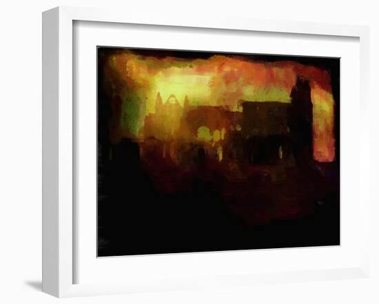 Whitby Abbey - Sunset-Mark Gordon-Framed Giclee Print