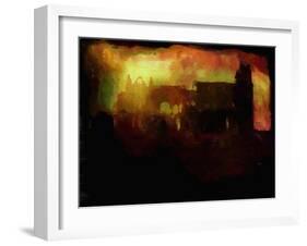 Whitby Abbey - Sunset-Mark Gordon-Framed Giclee Print