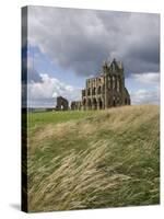 Whitby Abbey, Yorkshire, England, United Kingdom, Europe-Jean Brooks-Stretched Canvas