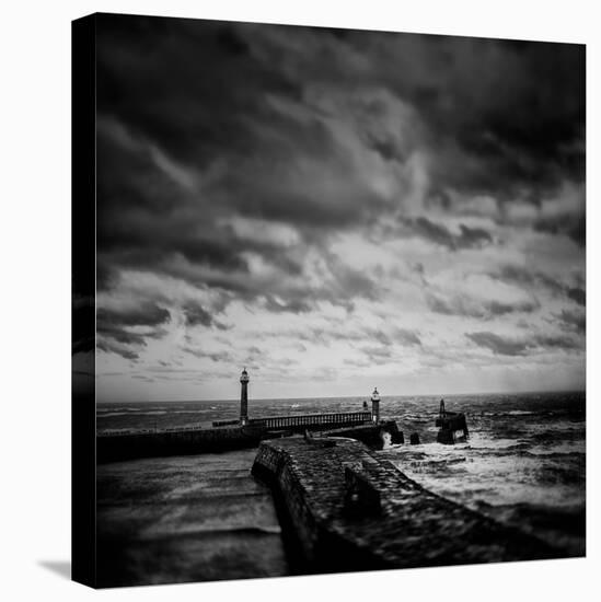 Whitby Blowing-Rory Garforth-Stretched Canvas