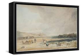 Whitby Castle-Samuel Owen-Framed Stretched Canvas