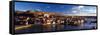 Whitby Harbor, Scarborough, North Yorkshire, Yorkshire and the Humber, England-null-Framed Stretched Canvas