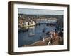 Whitby Harbour, Whitby, North Yorkshire, England, United Kingdom, Europe-Short Michael-Framed Photographic Print