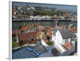 Whitby Harbour, Whitby, North Yorkshire, England, United Kingdom, Europe-Wogan David-Framed Photographic Print