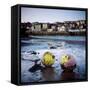 Whitby Harbour-Craig Roberts-Framed Stretched Canvas