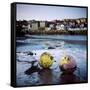 Whitby Harbour-Craig Roberts-Framed Stretched Canvas