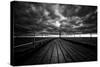 Whitby Pier-Rory Garforth-Stretched Canvas