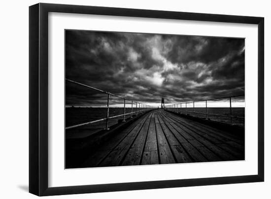 Whitby Pier-Rory Garforth-Framed Photographic Print