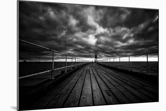 Whitby Pier-Rory Garforth-Mounted Photographic Print