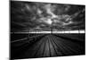 Whitby Pier-Rory Garforth-Mounted Photographic Print