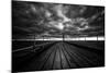 Whitby Pier-Rory Garforth-Mounted Photographic Print