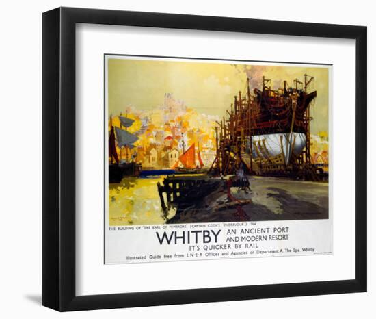 Whitby-null-Framed Art Print