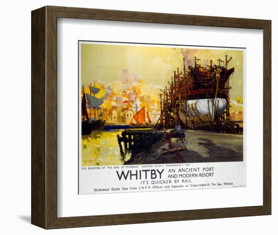 Whitby-null-Framed Art Print