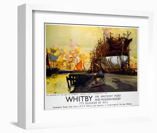 Whitby-null-Framed Art Print