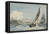 Whitby-John Thomas Serres-Framed Stretched Canvas