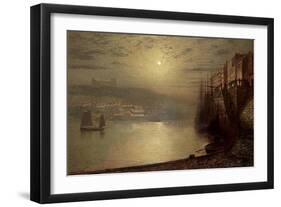 Whitby-John Atkinson Grimshaw-Framed Giclee Print