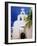 White Adobe Chapel-George Oze-Framed Photographic Print