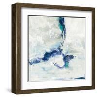 White and Blue-Silvia Vassileva-Framed Art Print